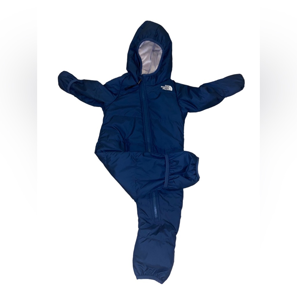 The North Face Navy Snowsuit 6-12 mo